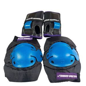 Ultra Wheels Wings Knee Pads and Thunderwear Wrist Guards Wrist Guards Set Large